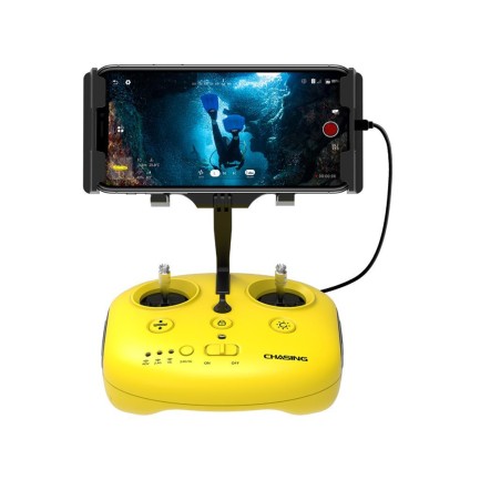 CHASING GLADIUS MINI World’s 1st Intelligent 5-Thruster Mini-size Underwater Drone Su Altı Drone (100M Kablo + Flash Pack Versiyon) - Thumbnail