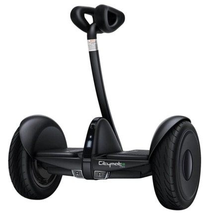 Citymate - Citymate Ninebot Mini Elektrikli Kaykay Hoverboard Scooter Bluetooth Siyah