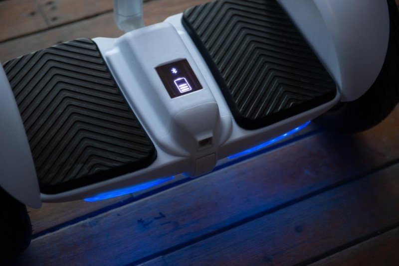 Citymate Ninebot Plus Elektrikli Kaykay Hoverboard Scooter Çubuklu Bluetooth Beyaz