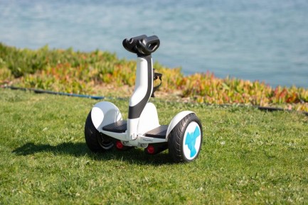 Citymate Ninebot Pro Elektrikli Kaykay Hoverboard Scooter Bluetooth Beyaz - Thumbnail