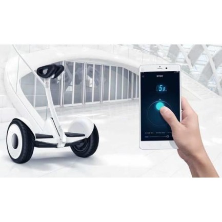 Citymate Ninebot Pro Elektrikli Kaykay Hoverboard Scooter Bluetooth Beyaz - Thumbnail