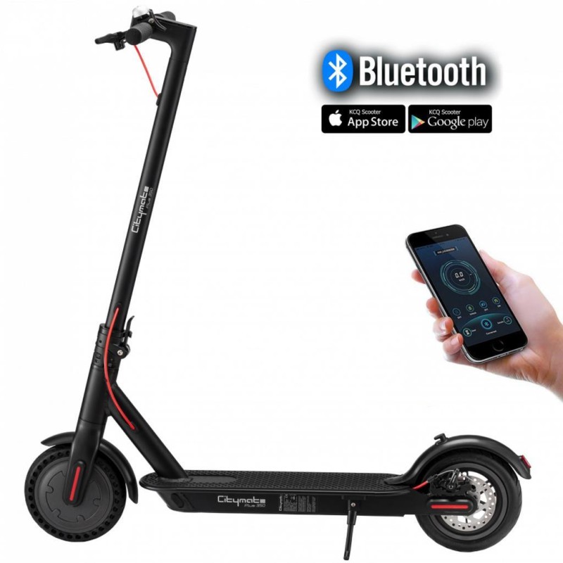 Citymate Plus 350 Watt Elektrikli Scooter Bluetooth'lu 8.5