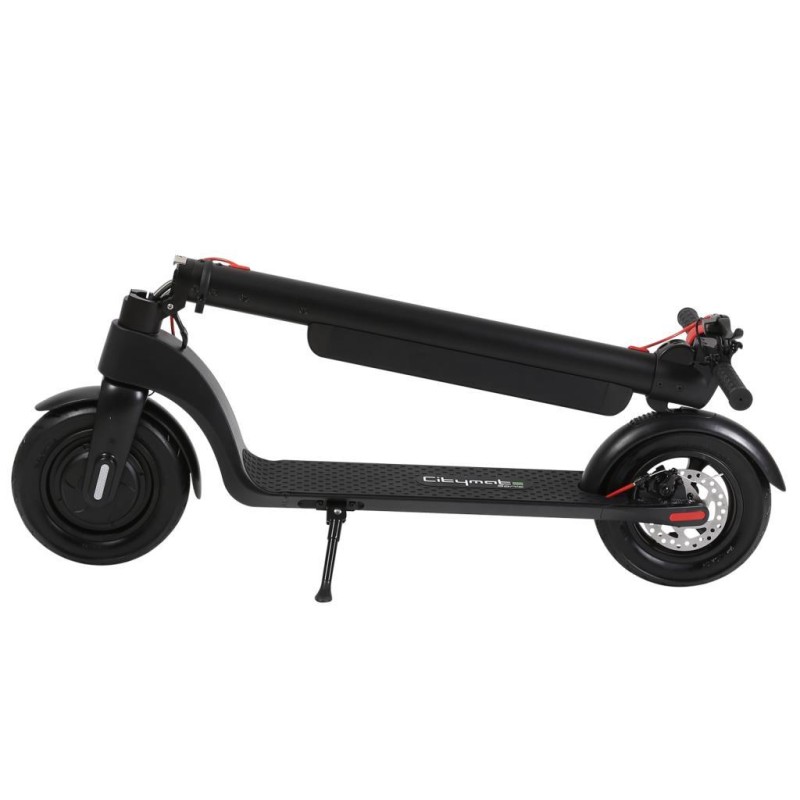 Citymate X8 Sonic 350 Watt Elektrikli Scooter Şişme Teker Siyah