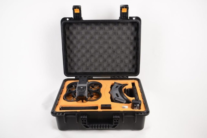 Clascase C013 DJI Avata Pro View / Smart Combo Racing Drone İçin Hardcase Taşıma Çantası