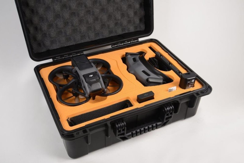 Clascase C013 DJI Avata Pro View / Smart Combo Racing Drone İçin Hardcase Taşıma Çantası