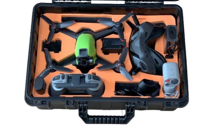 CLASCASE - Clascase C05 DJI FPV Combo Drone Hardcase Korunaklı Taşıma Çantası