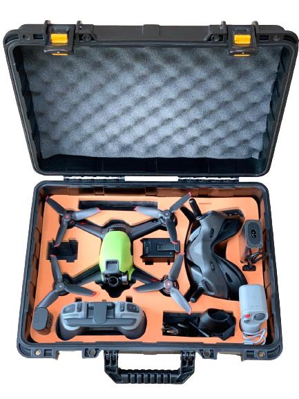 Clascase C05 DJI FPV Combo Drone Hardcase Korunaklı Taşıma Çantası