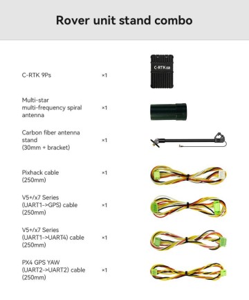 CUAV C-RTK 9Ps RTK GNSS Yüksek Hassasiyetli Konumlandırma Modülü (Distribütör Garantili) - Thumbnail
