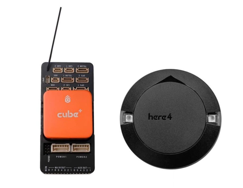 CubePilot Pixhawk The Cube Orange+ (IMU V8) Standard Set Otopilot Sistemi (ADS-B Carrier Board) + HERE4 Multiband RTK CAN GPS/GNSS Combo Set (Distribütör Garantili) (ÖN SİPARİŞ TAHMİNİ TESLİMAT 15 TEMMUZ)