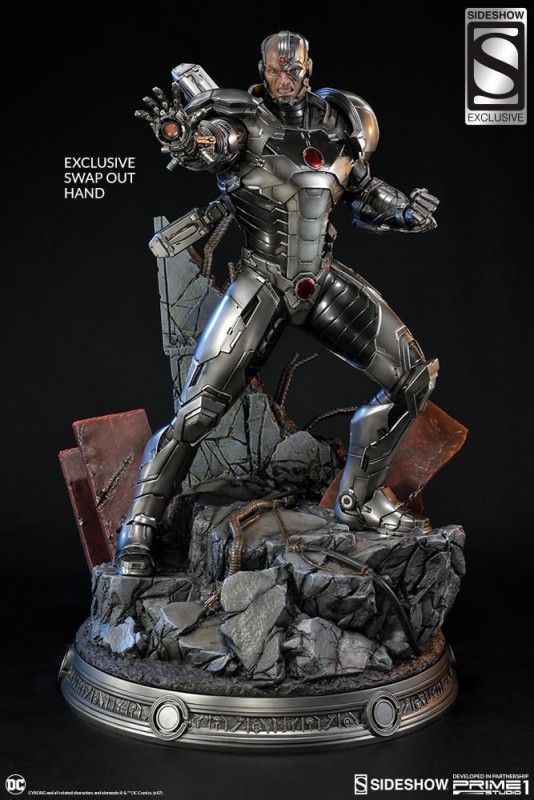 Cyborg Statue