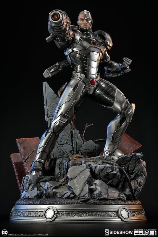 Cyborg Statue