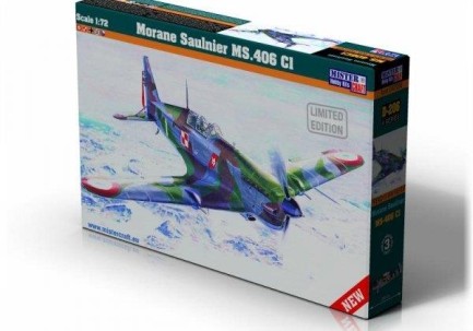 MISTERCRAFT - D-206 1/72 Morane Saulnier MS.406 CI