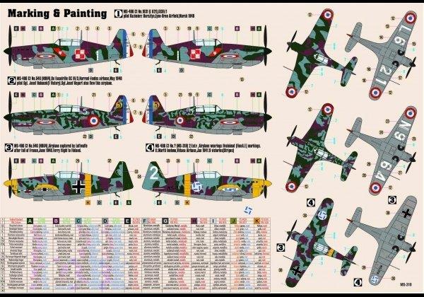 D-206 1/72 Morane Saulnier MS.406 CI