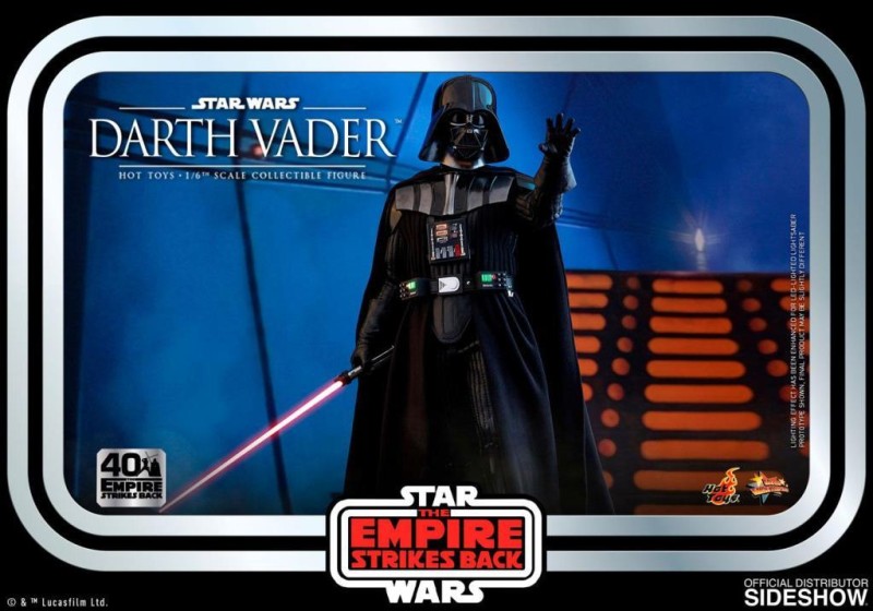 Hot Toys Darth Vader (40th Anniv) Sixth Scale Figure MMS572