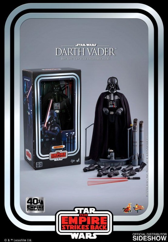 Hot Toys Darth Vader (40th Anniv) Sixth Scale Figure MMS572