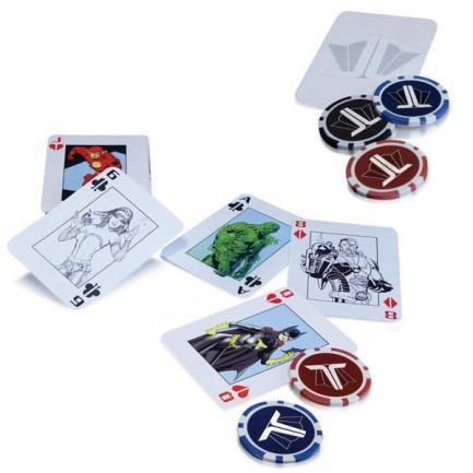 Dc Collectibles - DC Comics Justice League Poker Starter Pack