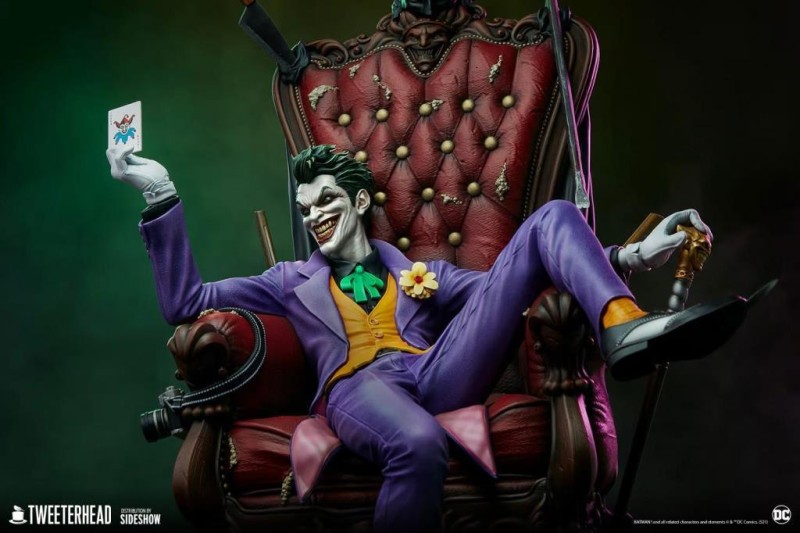 Dc Comics The Joker (Deluxe) Maquette - 908470 - Tweeterhead 1:6 Series (Ön Sipariş)