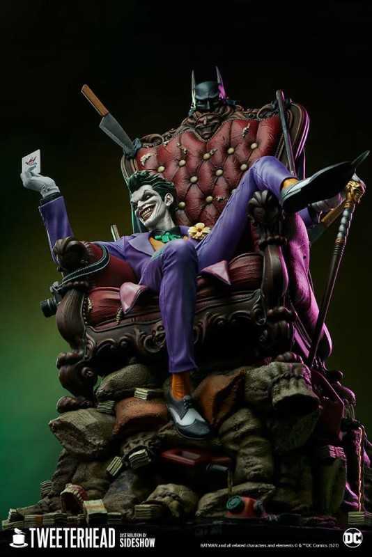 Dc Comics The Joker (Deluxe) Maquette - 908470 - Tweeterhead 1:6 Series (Ön Sipariş)