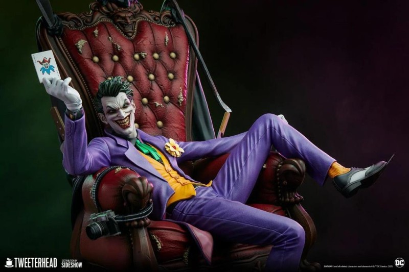 Dc Comics The Joker (Deluxe) Maquette - 908470 - Tweeterhead 1:6 Series (Ön Sipariş)