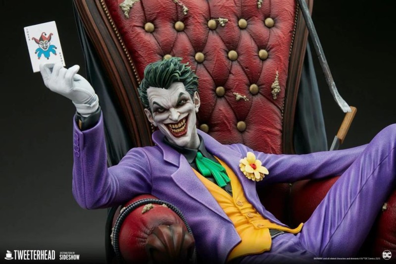 Dc Comics The Joker (Deluxe) Maquette - 908470 - Tweeterhead 1:6 Series (Ön Sipariş)