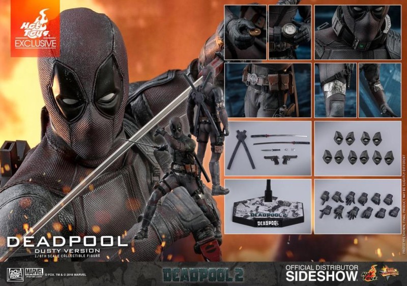 Hot Toys Deadpool Dusty Version Exclusive Sixth Scale Figure MMS506