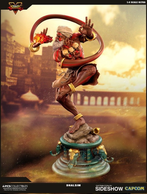 Dhalsim Statue Street Fighter V