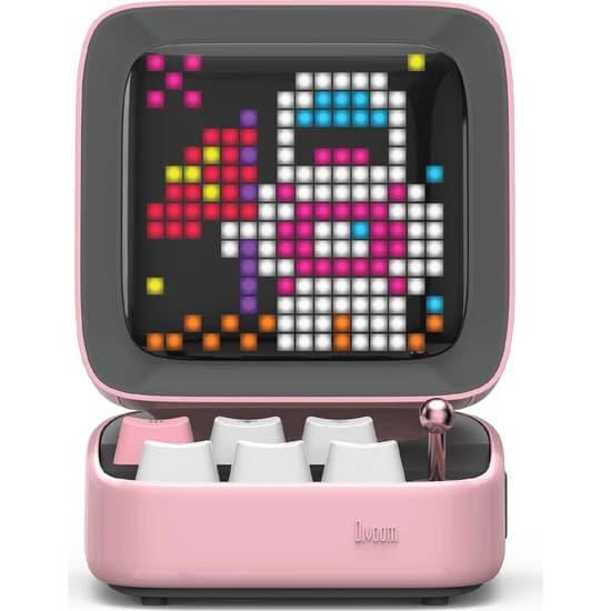 Divoom Ditoo Plus Pembe Bluetooth Hoparlör