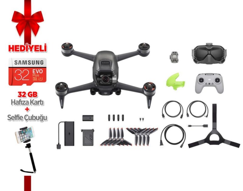 DJI FPV Drone Combo ( Distribütör Garantili )