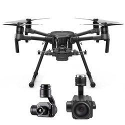 DJI - DJI Matrice 210 V2 ve Zenmuse XT 640 9Hz 9mm Termal Sensör ve Zenmuse Z30 Optik 30x Zoom Gündüz Kamerası