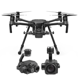 DJI - DJI Matrice 210 V2 ve Zenmuse XT2 R 640 9Hz 19mm Termal Sensör ve Zenmuse Z30 Optik 30x Zoom Gündüz Kamerası