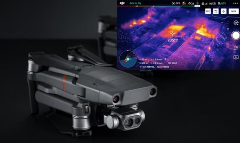 DJI Mavic 2 Enterprise Dual Termal Kameralı Drone ( Stokta Var ) - Teşhir Bilgi Alınız