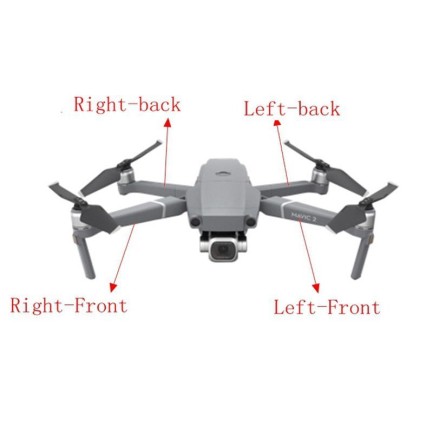 DJI Mavic 2 Enterprise/Mavic 2 Pro/Zoom Rear Landing Gear (Left) - Thumbnail