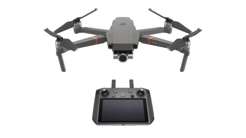 DJI Mavic 2 Enterprise (ZOOM) with Smart Controller Kameralı Drone Seti