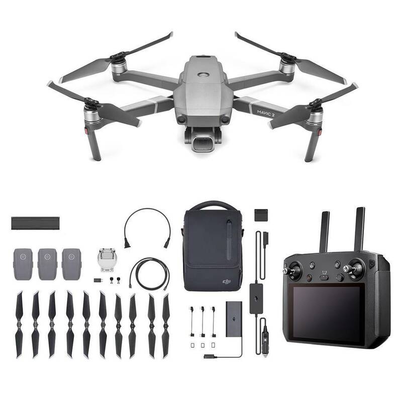 DJI Mavic 2 Pro ve Smart Controller 16GB + Fly More Kit Combo