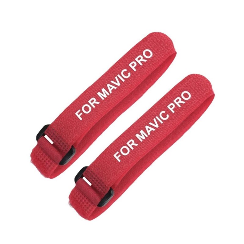 DJI Mini 3 Mavic 2 Pro & Zoom & Air 2 & Mini 2 Drone Pervane Sabitleme Bandajı Kırmızı 2 Adet