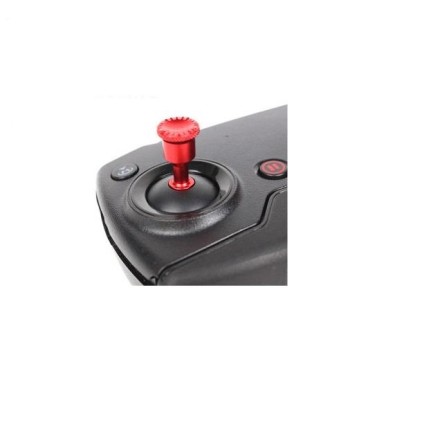 DJI Mavic 2 Pro & Zoom & Mavic Air ve Mavic Mini Drone Kumanda Kontrol Çubuğu Alüminyum Joystick Çubuk Kırmızı - Thumbnail