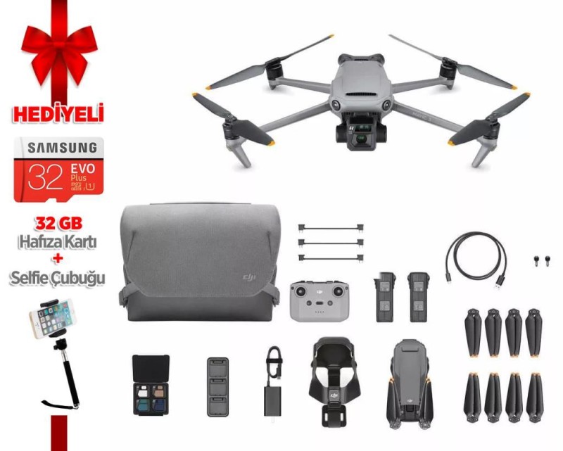DJI Mavic 3 Fly More Combo 5.1K Kameralı Drone Seti