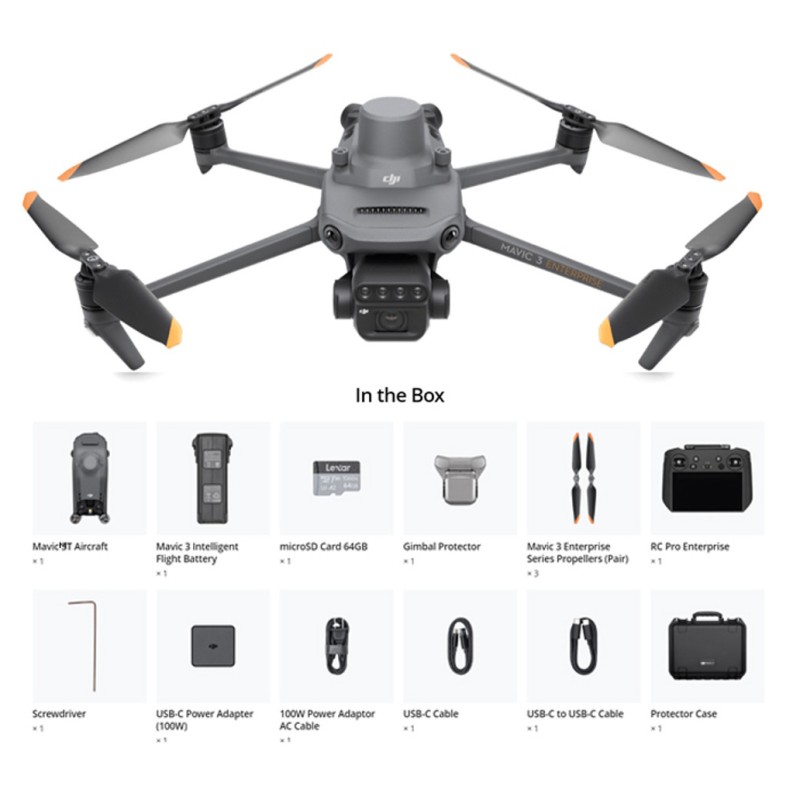 DJI Mavic 3M Multispectral Drone Seti