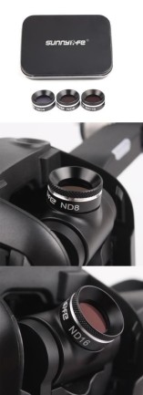 DJI Mavic Air 1 Lens Filtre Seti (ND4/ND8/ND16) - Thumbnail