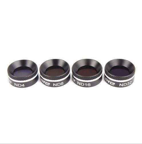DJI Mavic Air Lens Filtre Seti (ND4/ND8/ND16/ND32) & Sun Hood Function