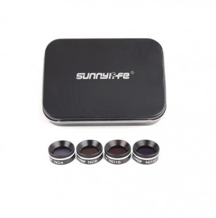 DJI Mavic Air Lens Filtre Seti (ND4/ND8/ND16/ND32) & Sun Hood Function - Thumbnail