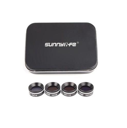 DJI Mavic Air Lens Filtre Seti (ND4/ND8/ND16/ND32) & Sun Hood Function