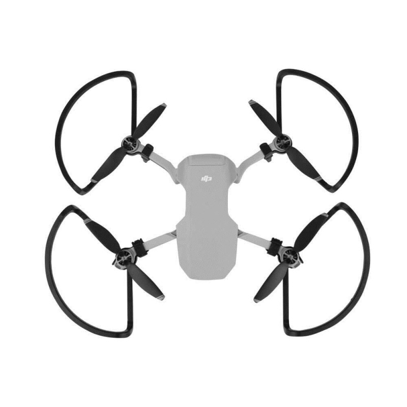 DJI Mavic Mini Drone Pervane Koruması ve Yükseltilmiş iniş Takımları Set Siyah Renk