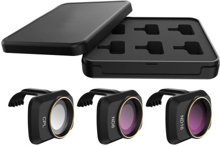 SUNNYLIFE - DJI Mavic Mini 2 ve Mini Drone CPL+ND8+ND16 Kamera Lens Filtre