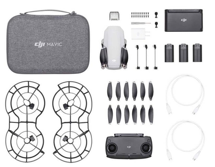 DJI Mavic Mini Fly More Combo + 4Hawks Raptor Super Range Menzil Artırıcı Combo Set - Kurulum Dahildir - Thumbnail