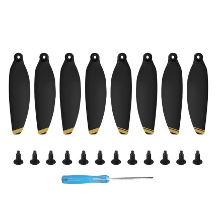 SUNNYLIFE - DJI Mavic Mini Drone Yedek Pervane Propellers 4626F 8 Adet Altın Renk