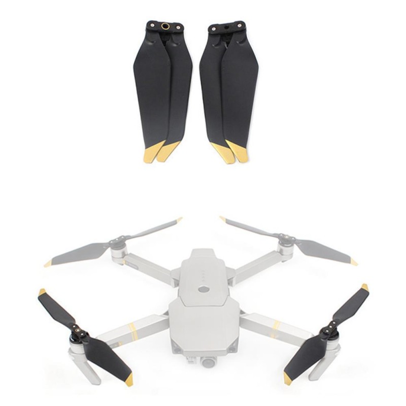 DJI Mavic Pro Platinum Drone Yedek Pervane 8331F 2 Adet Gold