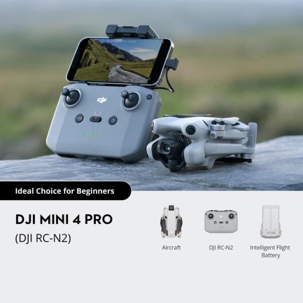 DJI Mini 4 Pro Drone (DJI RC-N2) - Thumbnail