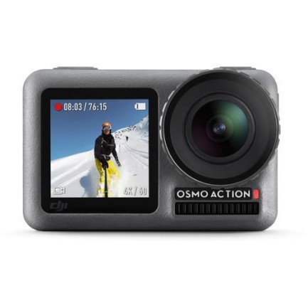 DJI OSMO Action Aksiyon Kamera + Çoklu Şarj Aleti Kiti + 2 ADET Yedek Batarya + SD Card Saklama Alanı - Thumbnail