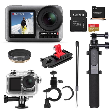 DJI Osmo Action Camera Deluxe Bundle - Thumbnail